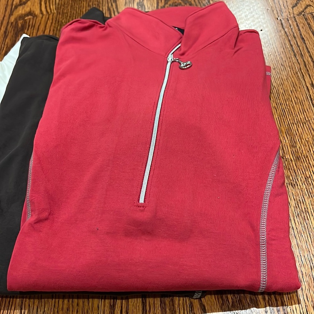 Goode Rider Winter Ideal Show Shirt- RED